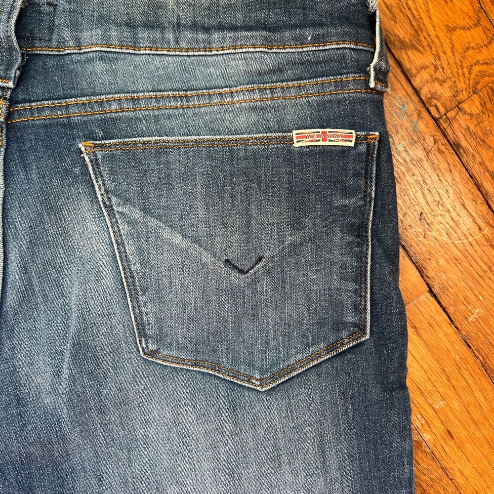 Hudson Jeans Krista Super Skinny Ankle Jeans - Blue